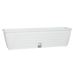 Балконний вазон із автополивом Santino LIDO-60 Білий