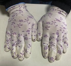 Перчатки рабочие женские "Цветочек"