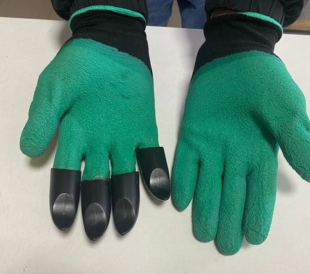 Садові рукавички Garden Genie Gloves з кігтями