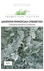 Цинерарія приморська Срібний пил /0,1г/ Професійне насіння