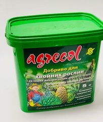 Добриво AGRECOL для Хвойних порід /5 кг відро/ Польща