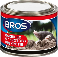 Инсектицид Bros Karbidex от кротов /500 г/ Bros Польша